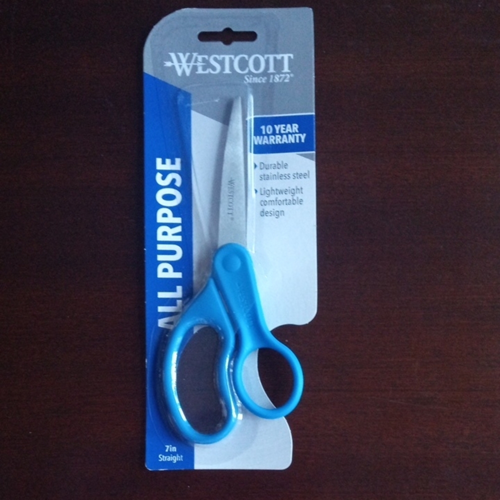 Westcott All Purpose Blue Scissors